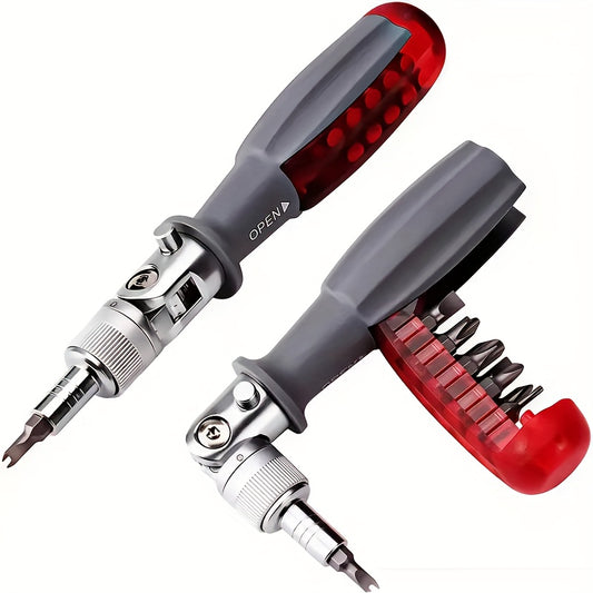 Manual Ratchet Screwdriver Set