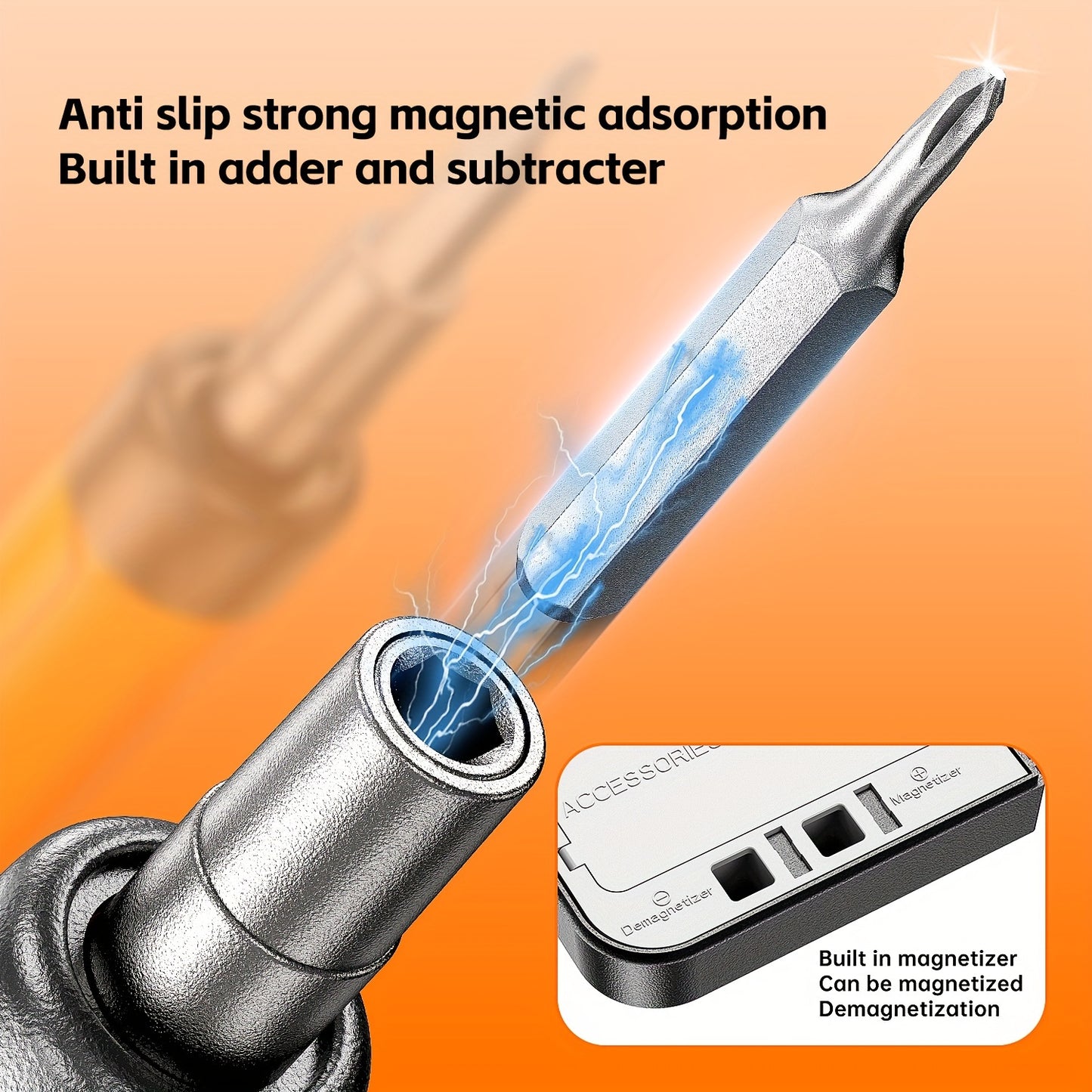 Miniature Electric Screwdriver Set