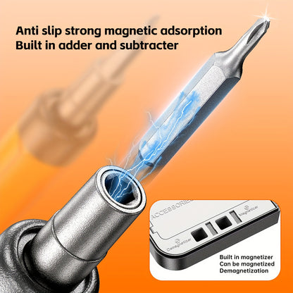 Miniature Electric Screwdriver Set