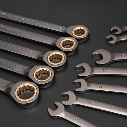 Fixed Head Ratchet Wrench Set