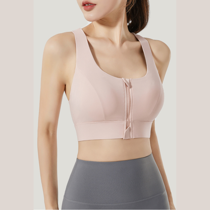 Zip Contour Bra