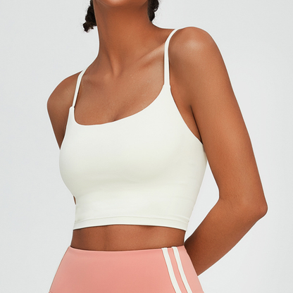 Ruched Cross Bra
