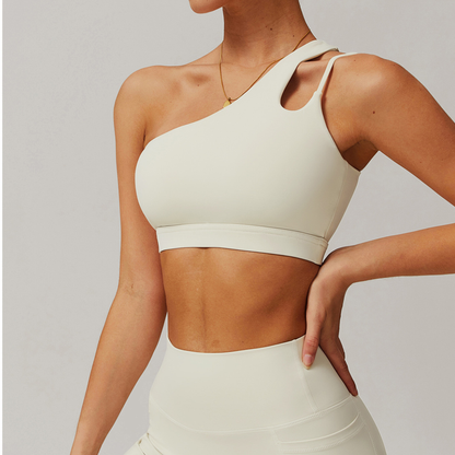 Oblique One-Shoulder Tops