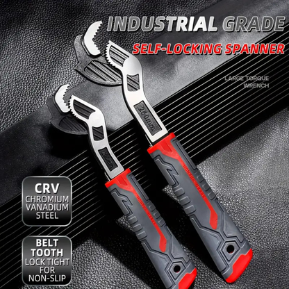 Self Locking Multi-Function Wrench