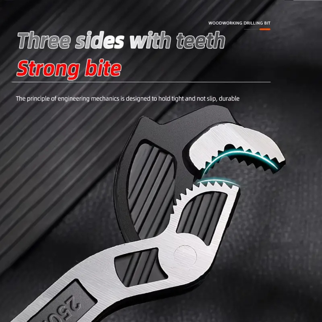 Self Locking Multi-Function Wrench