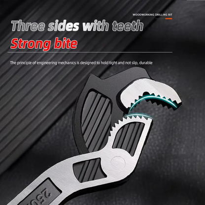 Self Locking Multi-Function Wrench