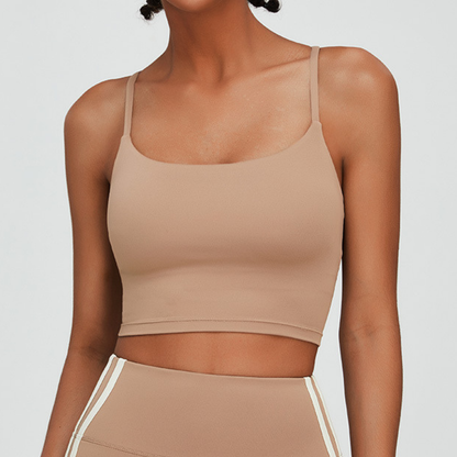 Ruched Cross Bra