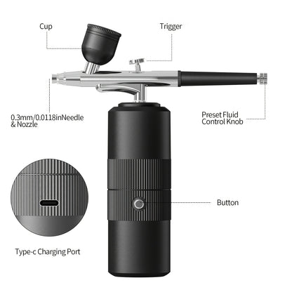 Cordless Airbrush Set