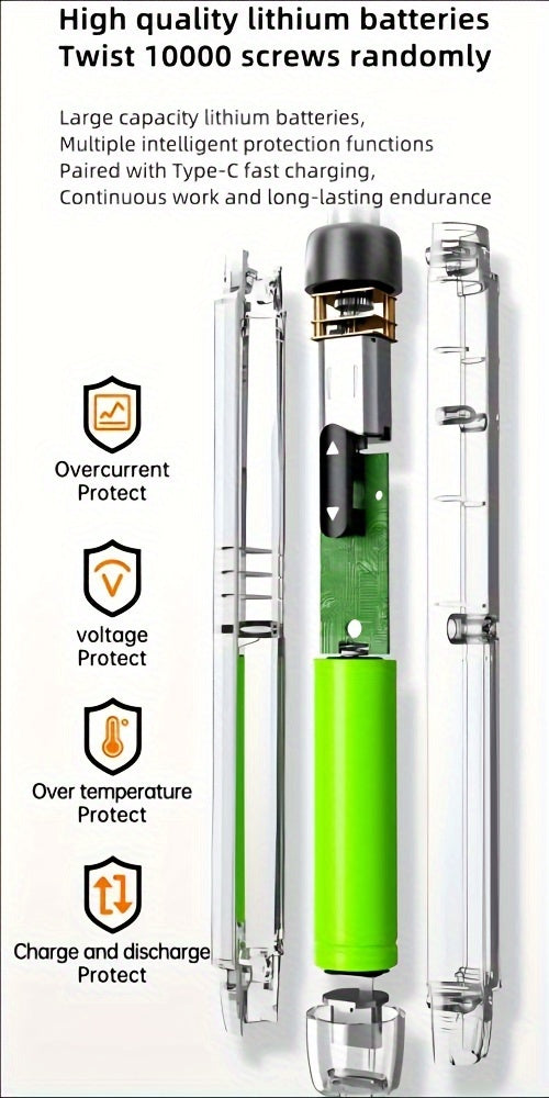 Miniature Electric Screwdriver Set