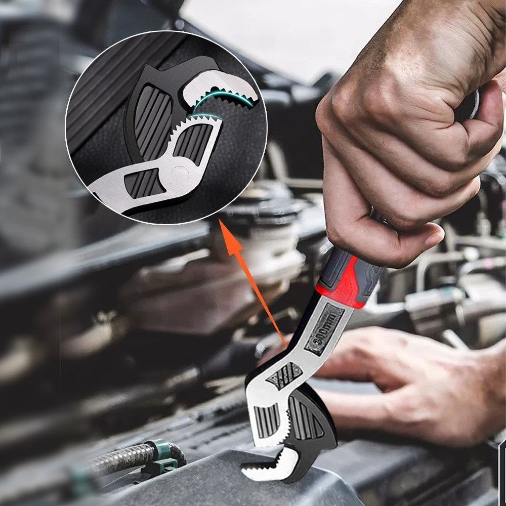 Self Locking Multi-Function Wrench