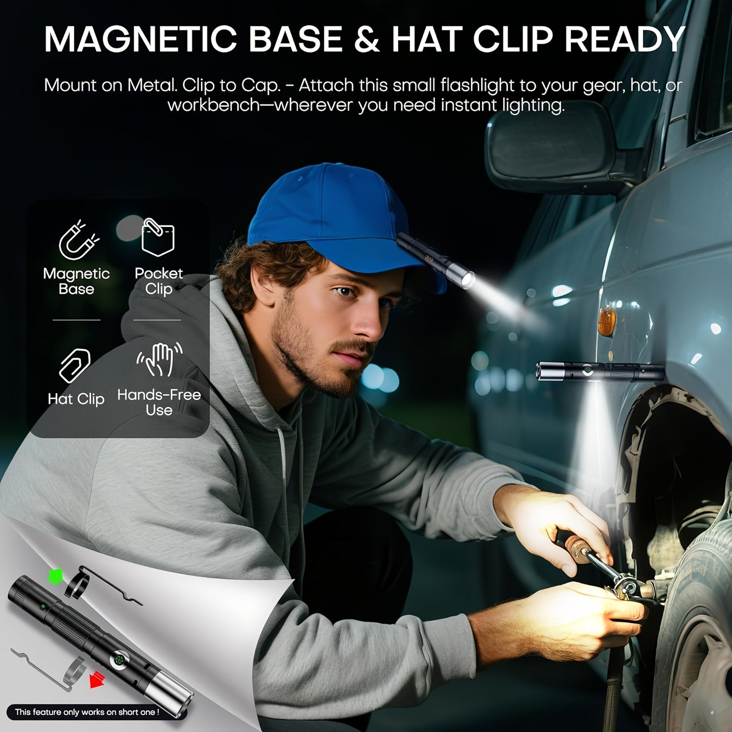 Flashlight Electric Arc