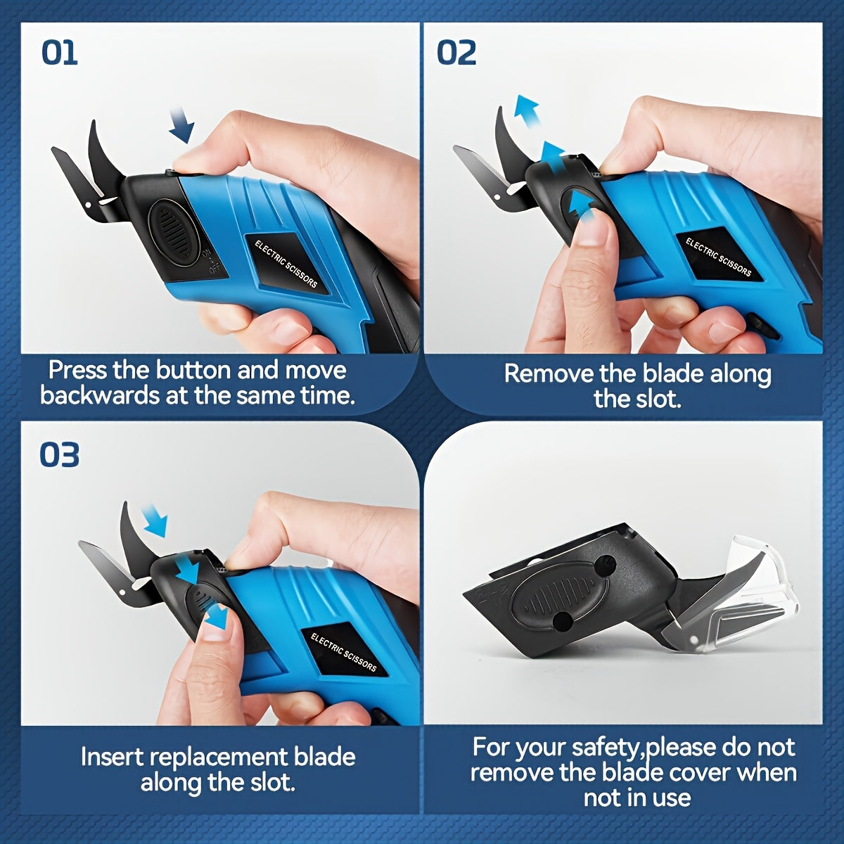 Electric Fabric Scissors