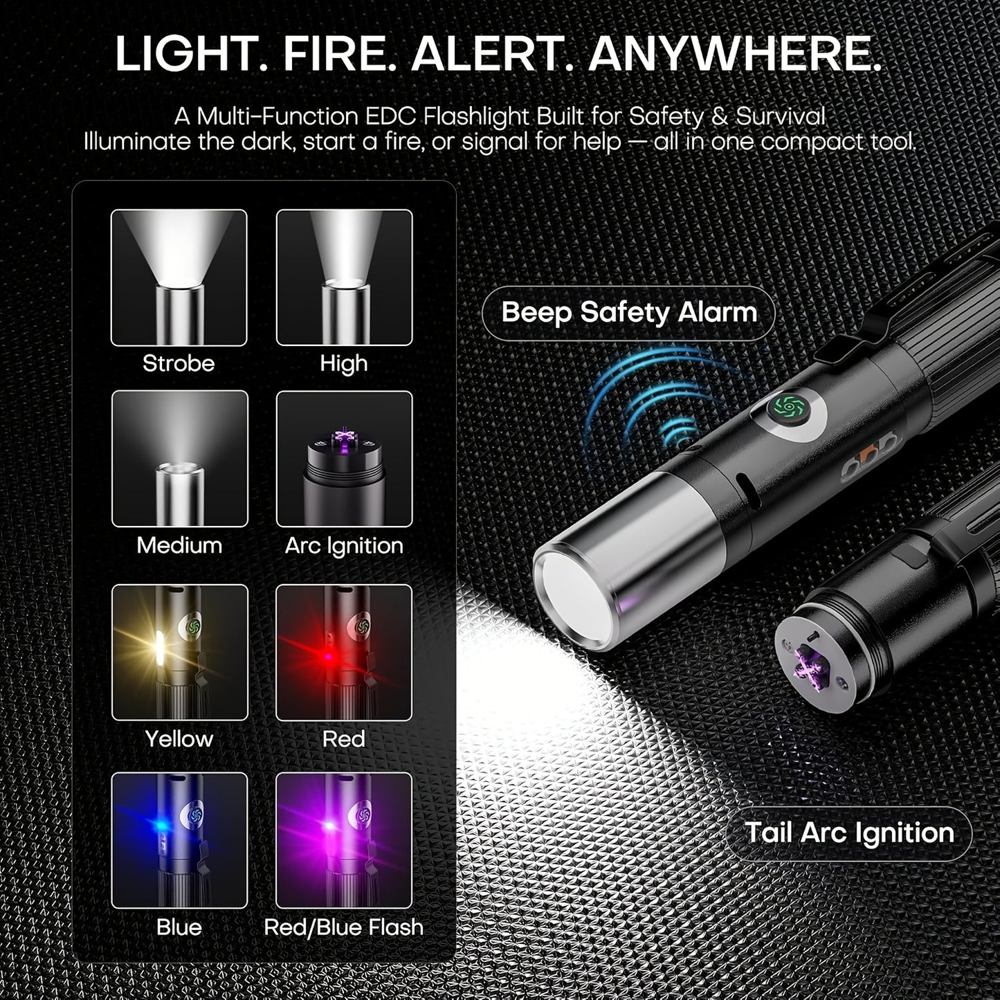 Flashlight Electric Arc