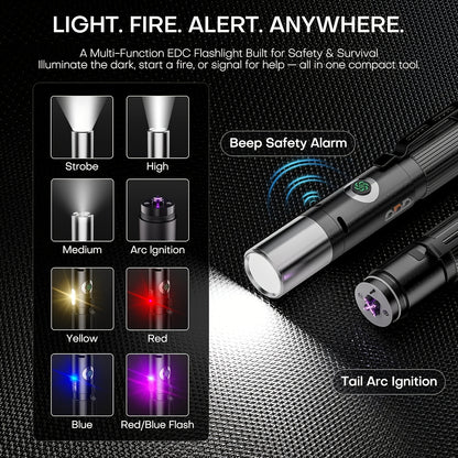 Flashlight Electric Arc