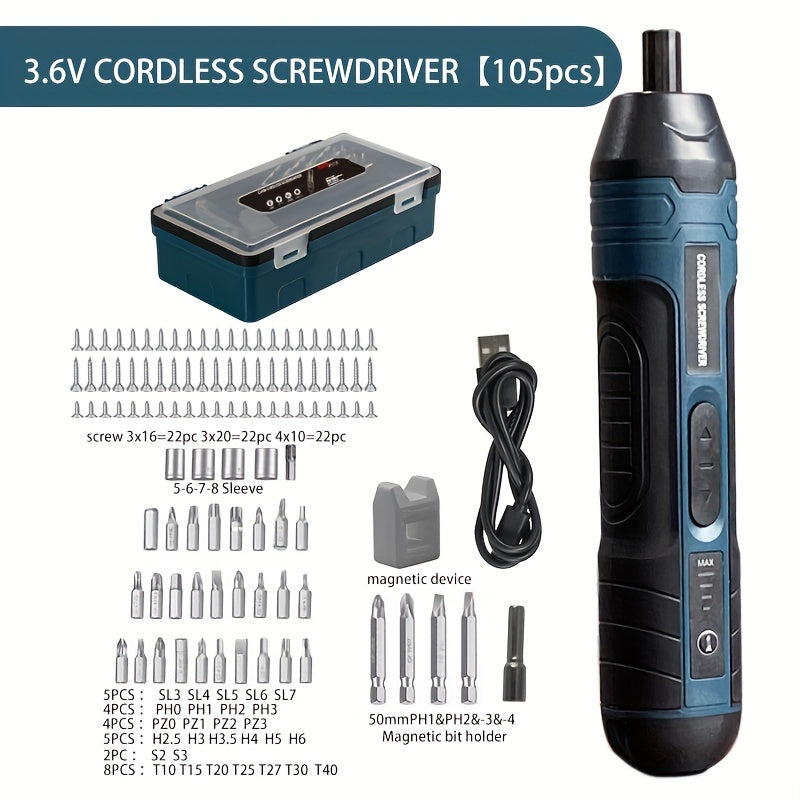 Cordless Screwdriver Set
