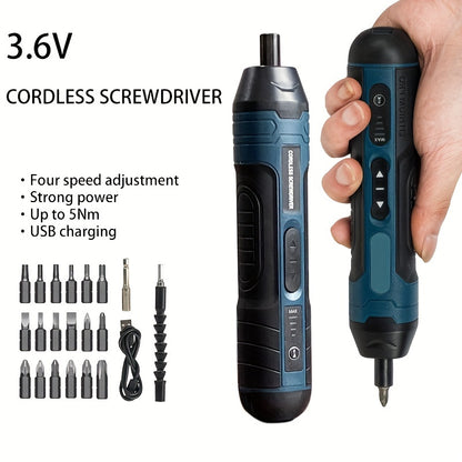 Cordless Screwdriver Set