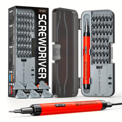 Miniature Electric Screwdriver Set