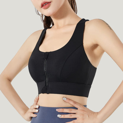 Zip Contour Bra