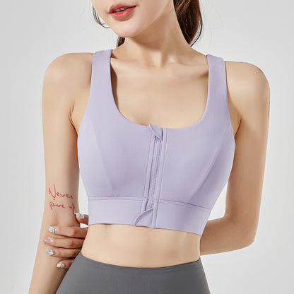 Zip Contour Bra